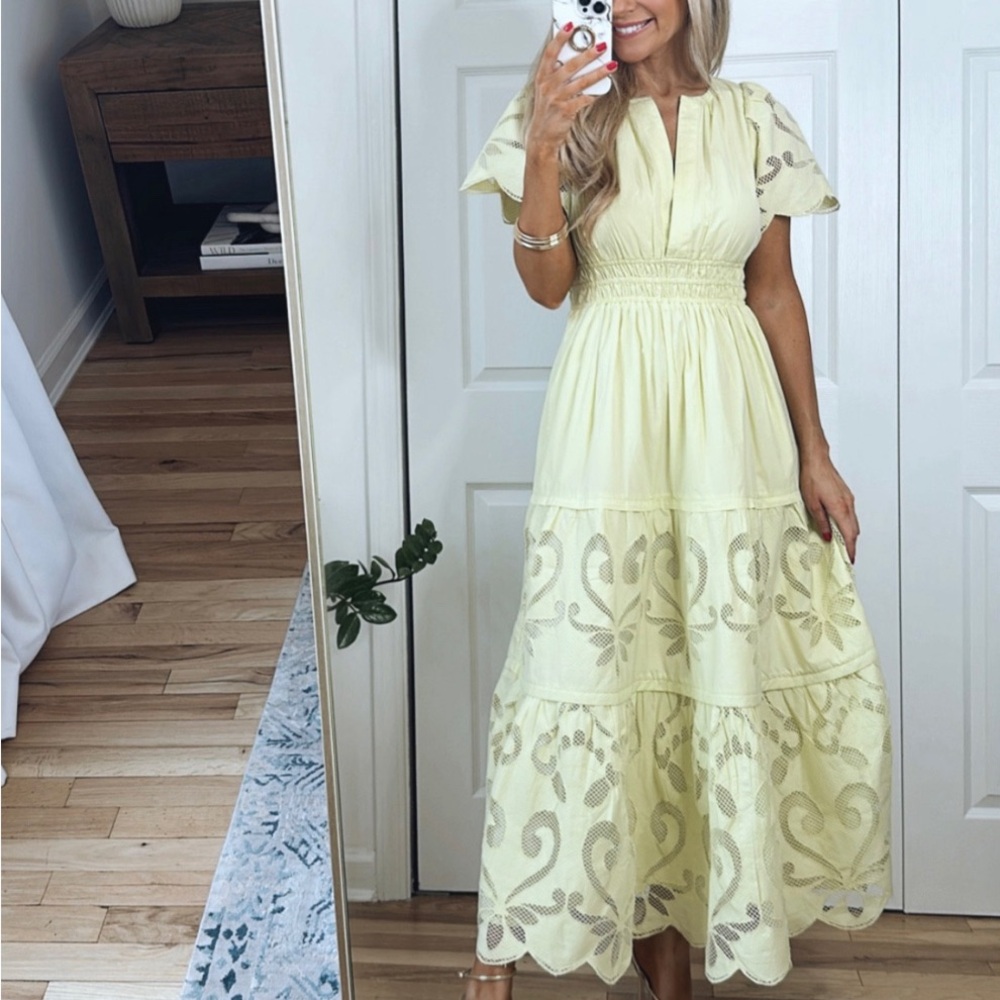 Anthropologie Somerset Cutwork Edition NWOT